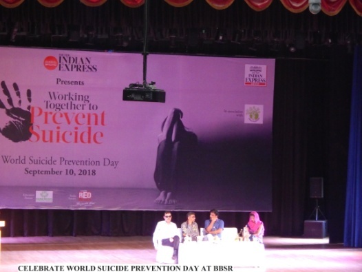 Celebrate World Suicide Prevention Day At Bbsr On 10 Th September 2018