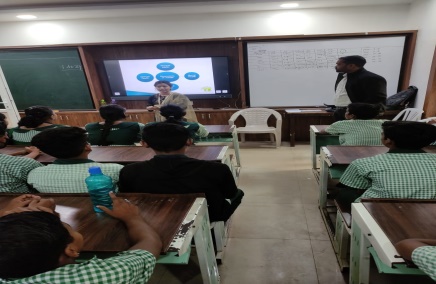 Manam Foundation conducted Mental Health Awareness session at B.N High School on dt-02-02-2024