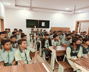 Manam Foundation conducted Mental Health Awareness session at B.N High School on dt-02-02-2024