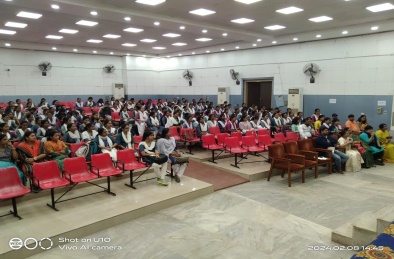 Mental health interactive session by Somya Mohapatra of Manam as a guest speaker of Ficci Flo at Ramadevi University for students ..... A dire need in today's times.... on dt-08-02-2024