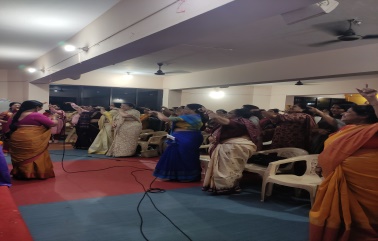 Manam Foundation conducting seminar with the Inner Wheel Club on "Emotional Vulnerability and Coping Mechanisms for the Seniors" at Rotary Bhawan on, dt-26-02-2024.